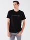 Crew Neck Short Sleeve Printed Combed Cotton Men's T-shirt